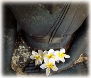 Flores y Buda